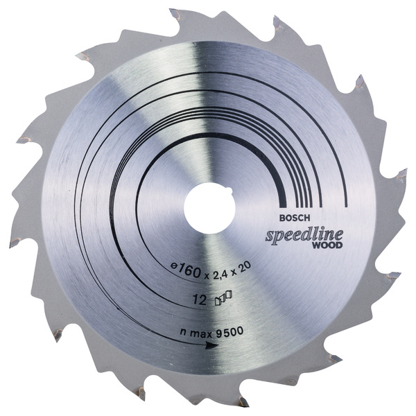 SIRKELSAGBL SPEEDLINE WOOD 12VT 160