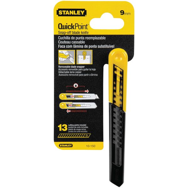 KNIV SM BRYTBLAD 9 MM 1-10-150