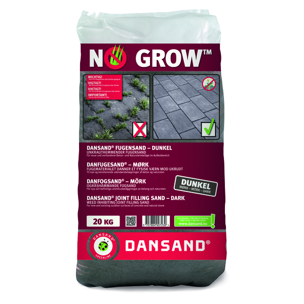 FUGESAND NOGROW DANFUG MØRK 20KG