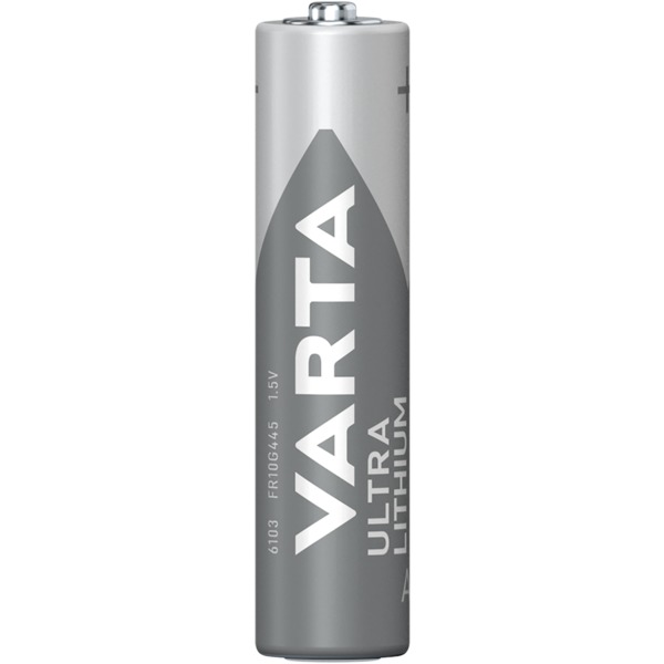 BATTERI LITHIUM AAA 4PK