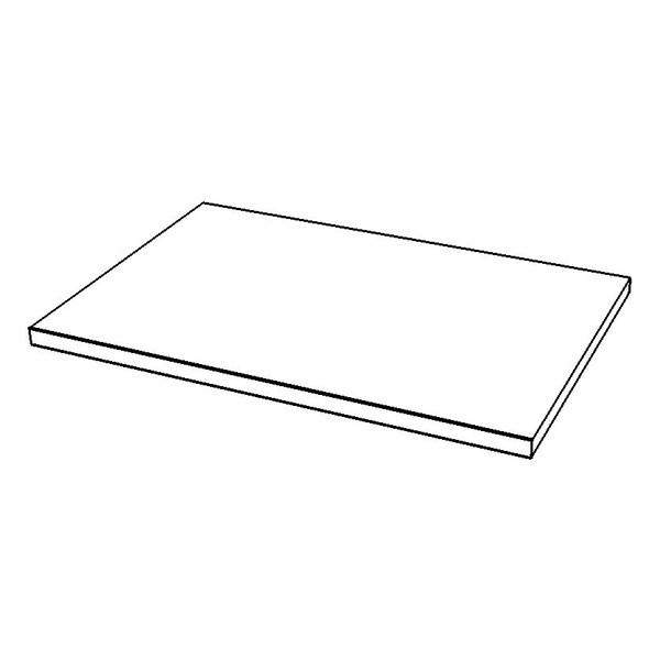 HYLLE OVERSKAP 50CM           WHITE