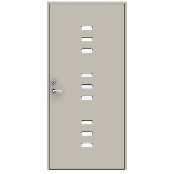 DØRSETT COSMOS 10X20H LYS GRÅ