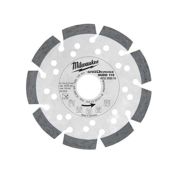 DIAMANTSKIVE HUDD125X22,2 MILW