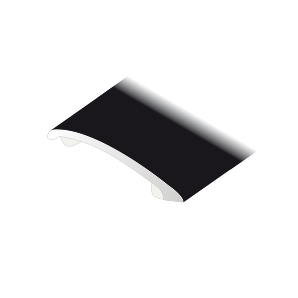 NIVÅLIST FIX SORT 2000X40X0-10MM