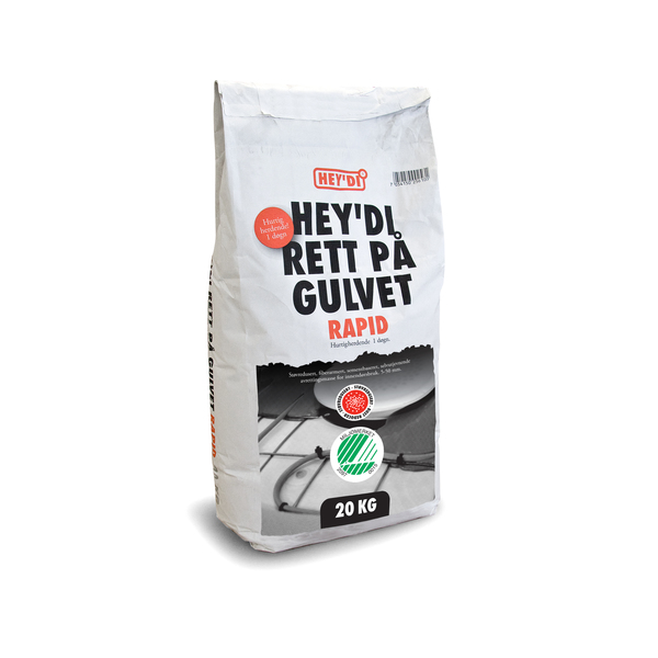 AVRETTING RETT PÅ GULVET RAPID 20KG