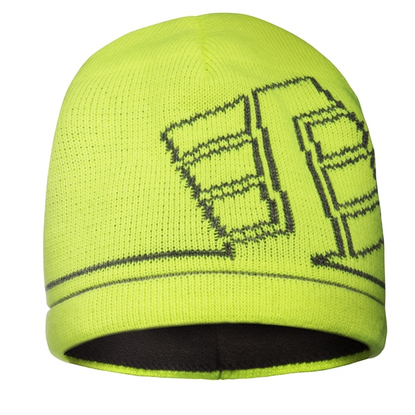 LUE BEANIE 9093 GUL/GRÅ SNIC