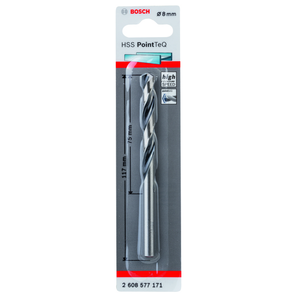 METALLBOR POINTTEC HSS-R 8,0MM