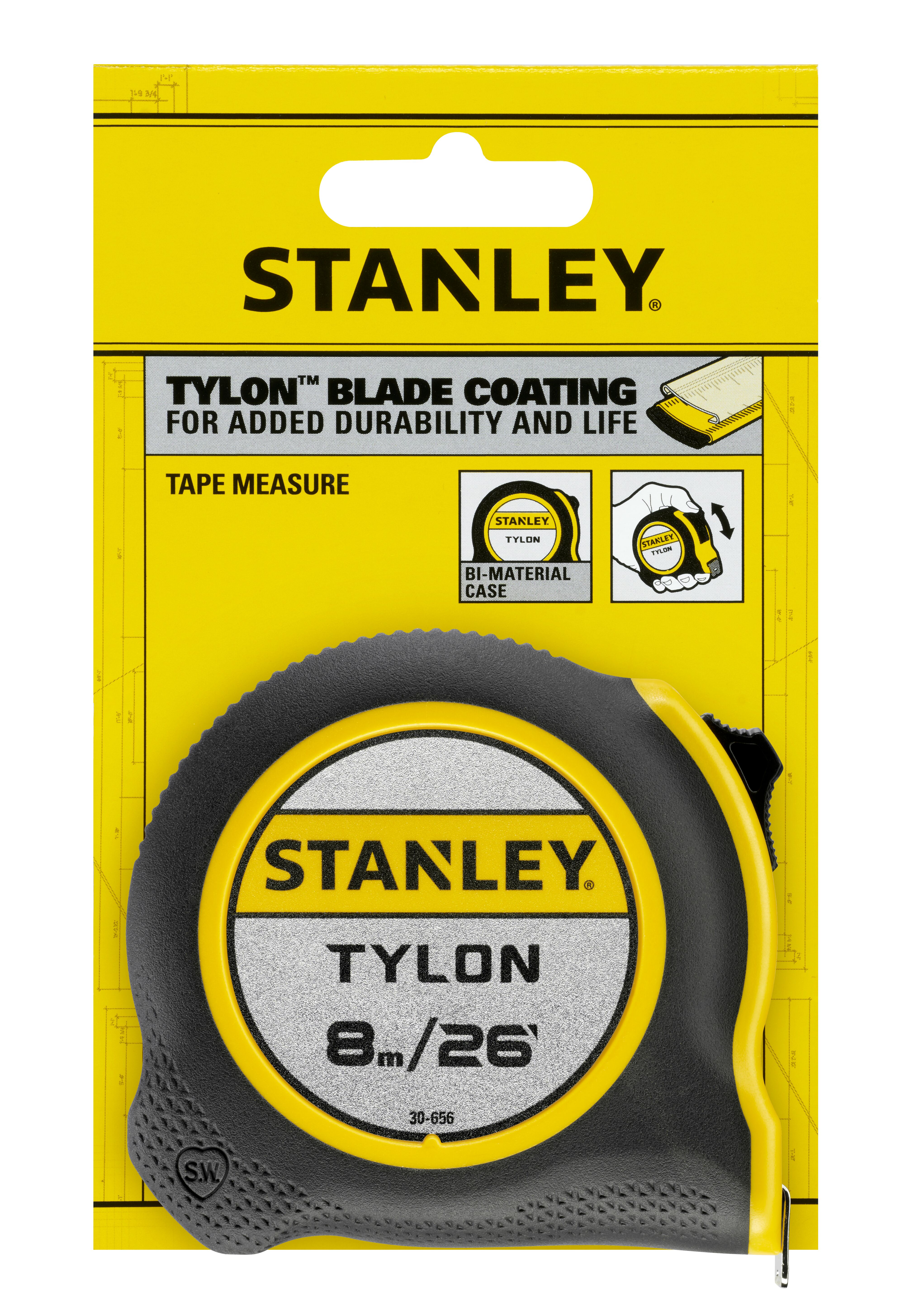 MÅLEBÅND 8M TYLON 0-30-656
