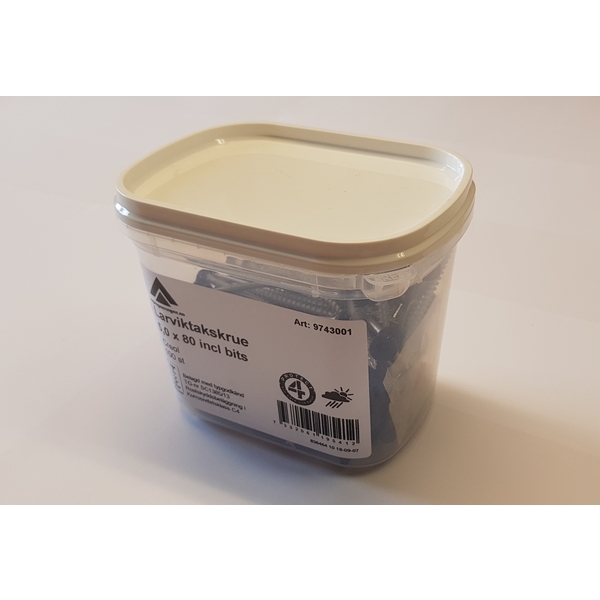 TAKSKRUE CREOL 5,0 X 80
