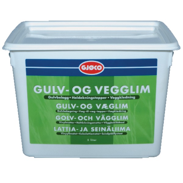 GULV OG VEGGLIM 5L