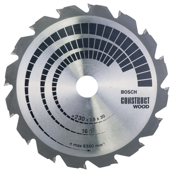 SIRKELSAGBL CONSTRUCT Ø230X30 16FT-