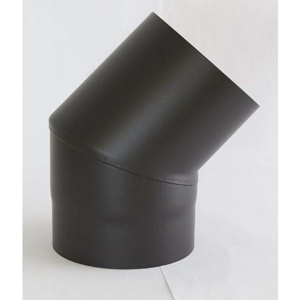 RØYKRØR Ø125 45 GR KORT KNE U/L MBE