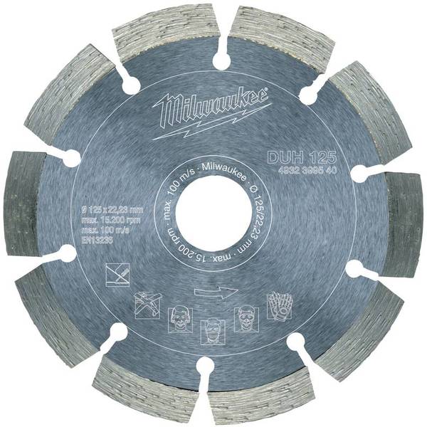 DIAMANTSKIVE DUH 125X22,2 MILW