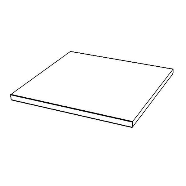 HYLLE OVERSKAP 40CM           WHITE