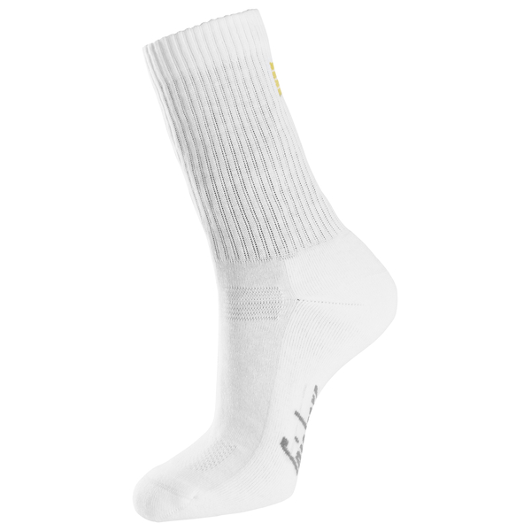 SOKKER 9214 3-PK HVIT 45-48