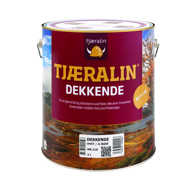 TJÆRALIN DEKKENDE OKSYDRØD-BASE 9L