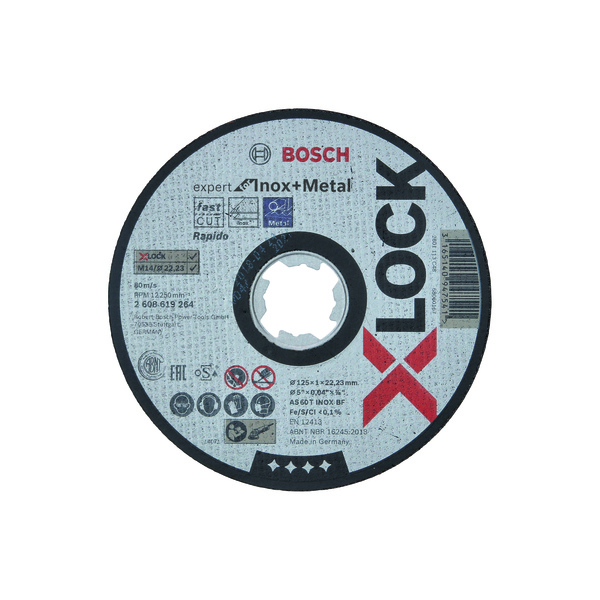 KAPPESKIVE X-LOCK EFMI 125X22,2X1,0