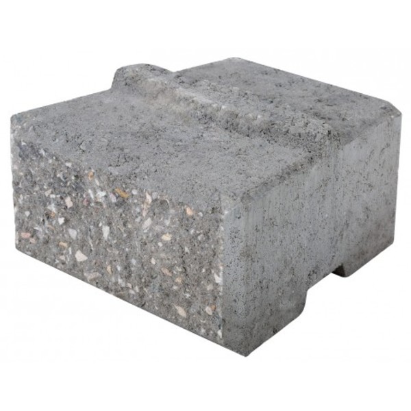 STØTTEMUR STACKSTONE GRÅMIX HELBL.
