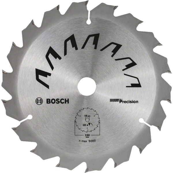 SIRKELSAGBL 150X1,5X16MM 18T PRECIS