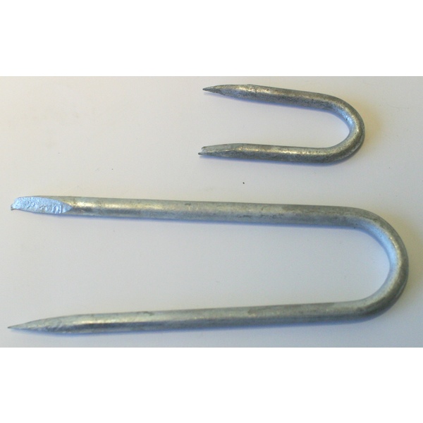KRAMPER 1/4  X 3" GALV.
