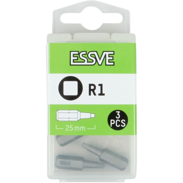 BITS R1 FIRKANT 25MM A-3