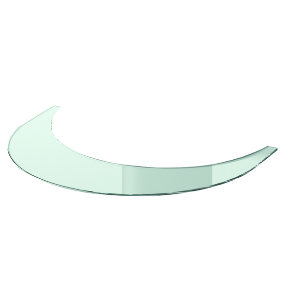 GULVPLATE KLART GLASS ME PEDESTAL