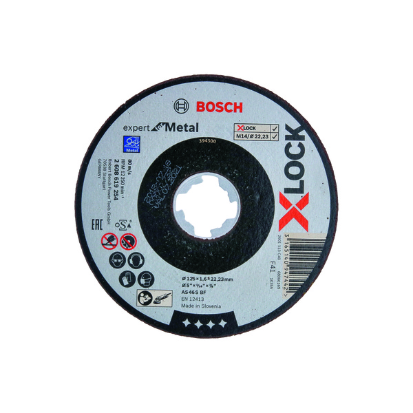 KAPPESKIVE X-LOCK EFM 125X22,2X1,6M