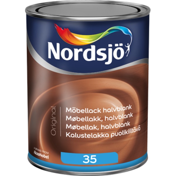 ORIGINAL MØBELLAKK HALVBLANK 0,5 L