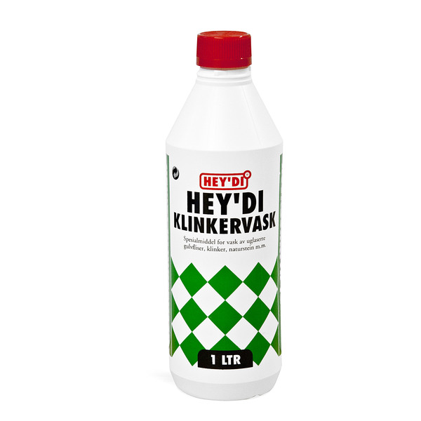 HEYDI KLINKERVASK 1L VASKEMIDDEL