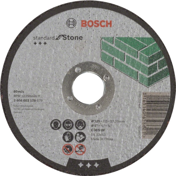 KAPPESKIVE STEIN 125X3MM STD