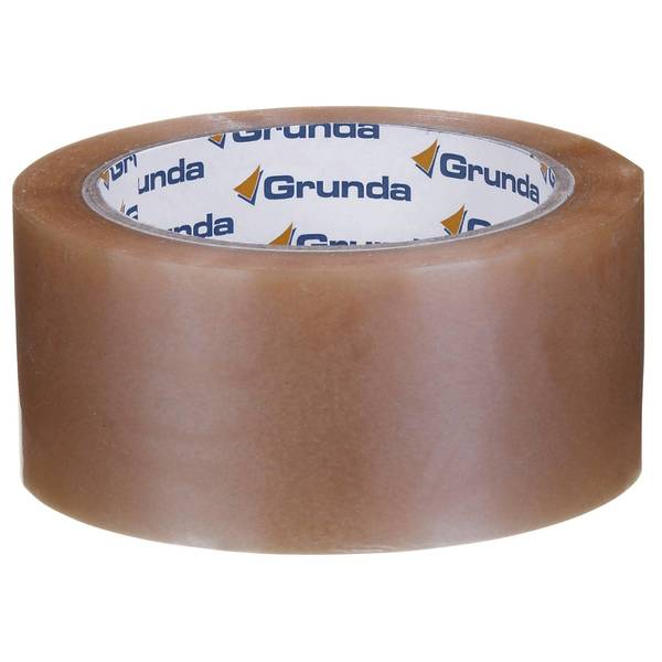 PAKKETAPE PVC 50MMX66M BRUN