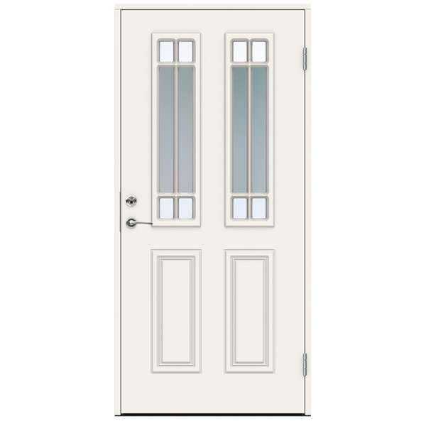 DØRSETT 9X21H DEBUSSY HVIT