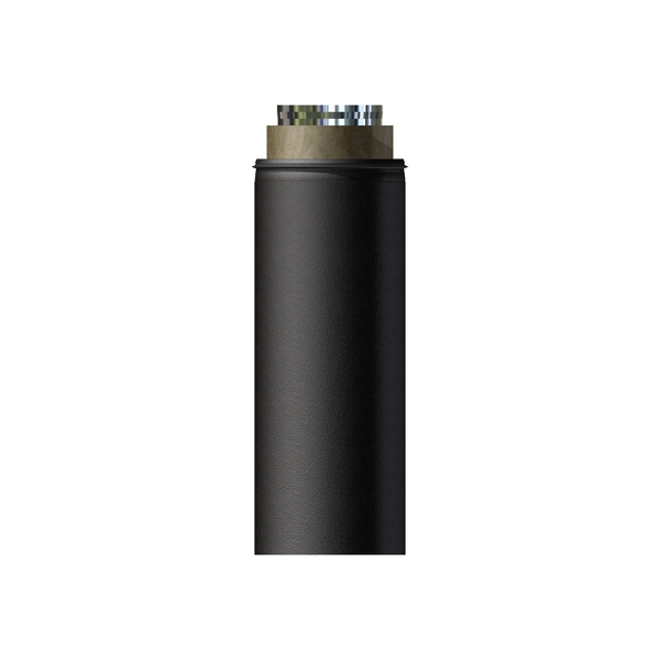 STÅLPIPE Ø150 HALVISOLERT 550MM BP
