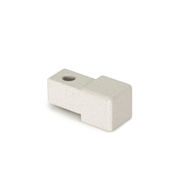 HJØRNESTK STONE GREYVO ALU 10MM 2PK