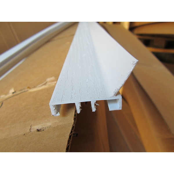 SIDELIST PVC 213CM HVIT LIGA