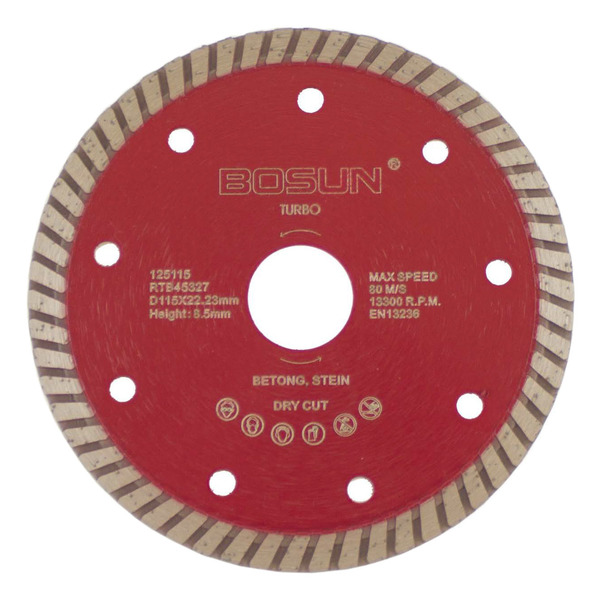DIAMANTBLAD TURBO 115/22,2MM STAND.