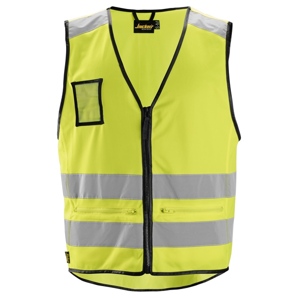 VEST HIGH VIS 4310 KL2 GUL L/XL