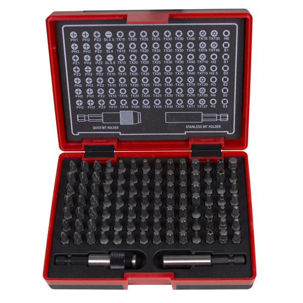 BITSSETT TECOS 100D (PH - PZ - SL - TX - TXT - HEX - RS (FIRKANT))