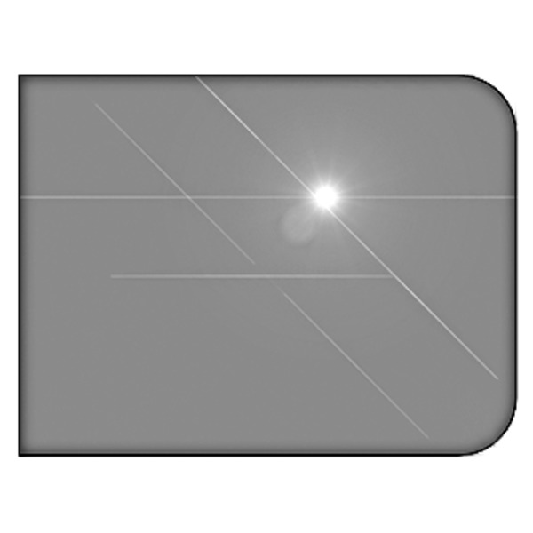GULVPLATE JØTUL 650X850 SOTETGLASS