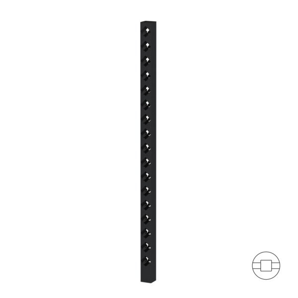 MIDTSTOLPE SORT 153 CM