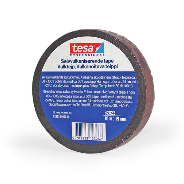 VULKETAPE 10MX19MM SORT 62822