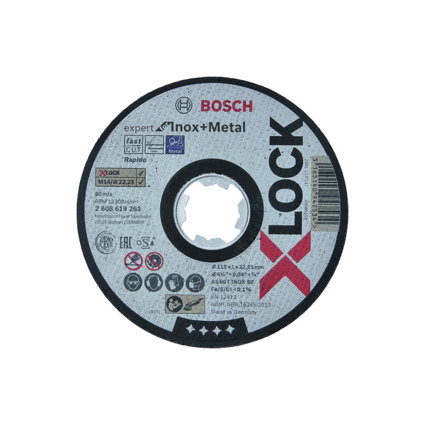 KAPPESKIVE X-LOCK EFMI 115X22,2X1,0