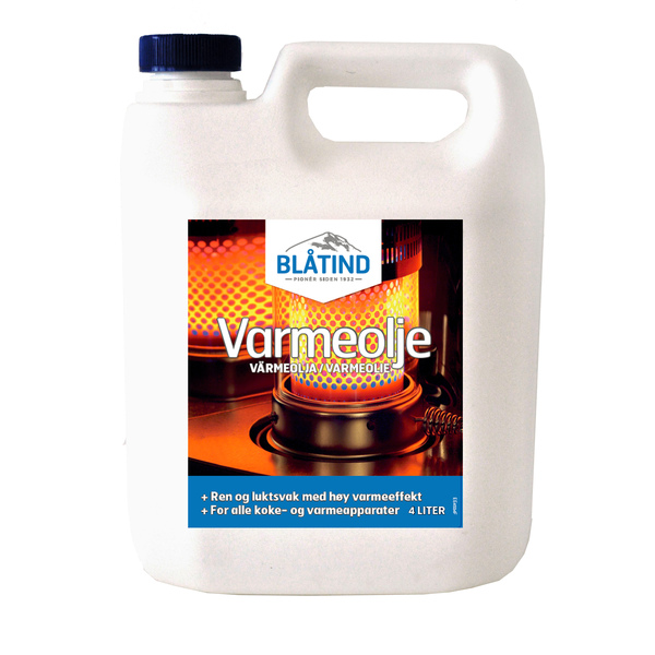BLÅTIND VARMEOLJE 4L