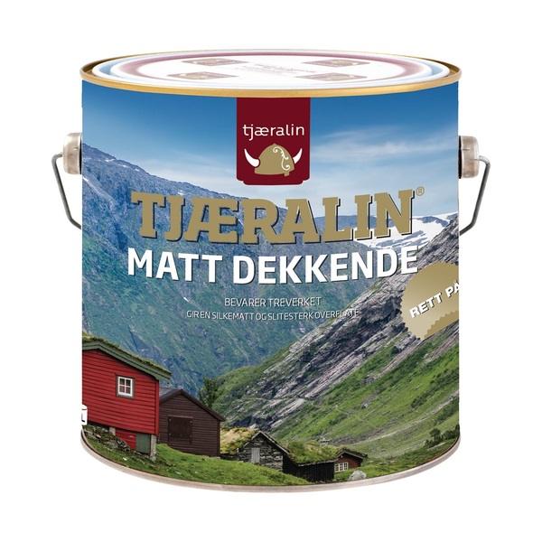 MATT DEKKENDE OKSYDRØD-BASE 9L