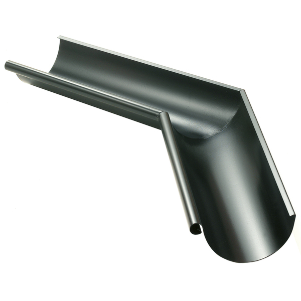 VINKEL INNV 45GR STÅL SORT 125MM
