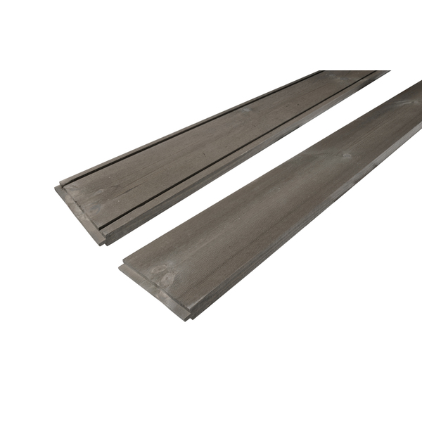 FURU 21X148 TAK 2 SPOR GRÅ ROYAL