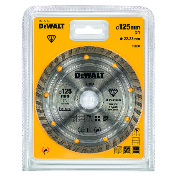 KAPPESKIVE DIAM TURBO 125MM DT3712