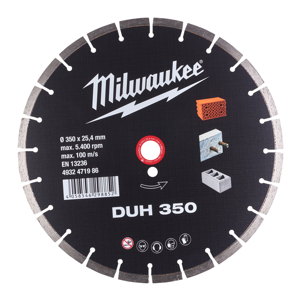 DIAMANTSKIVE DUH 350MM