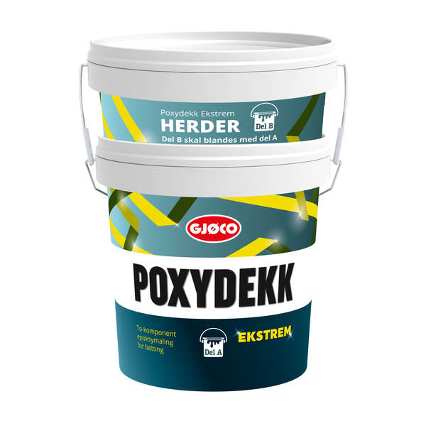 POXYDEKK EKSTREM S 3000 SETT  5 KG