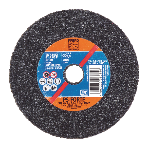 KAPPSKIVE METALL SCS41  76 -5STK